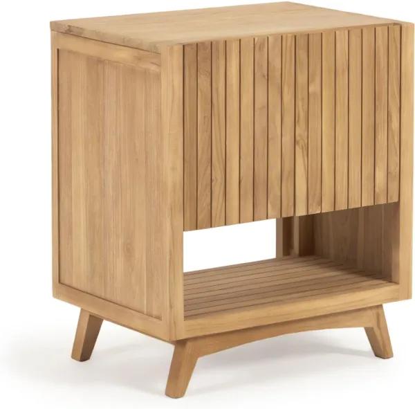 Kuveni, Baderomsskap, natur, H80x70x50 cm, massivt tre