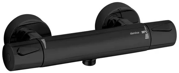 Damixa Silhouet dusjbatteri, matt svart