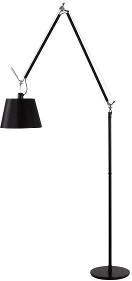 Artemide Tolomeo Mega Gulvlampe Sort 32 cm Skjerm