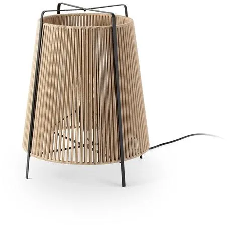 Faro AKANE Utendørs Gulvlampe Beige/Mat Sort