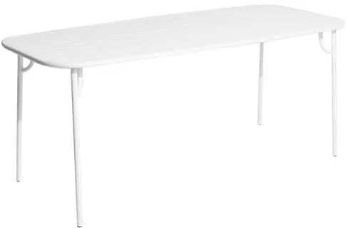 Petite Friture WEEK-END Rektangulært Bord Hvit