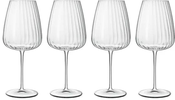 Luigi Bormioli Rødvinsglass bordeaux Optica 70 cl 4 stk.